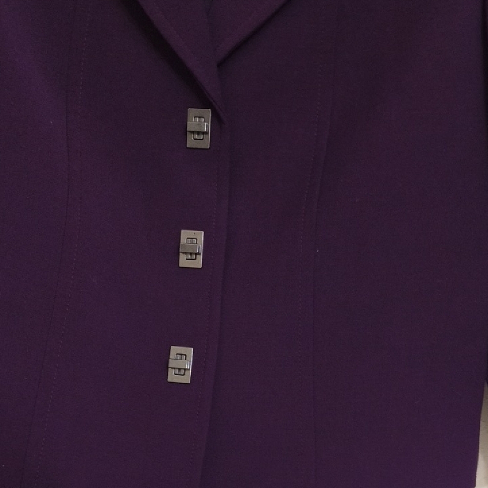 Chic Purple Women's Blazer/Jacket Career Party Formal Office - Picture 4 of 12